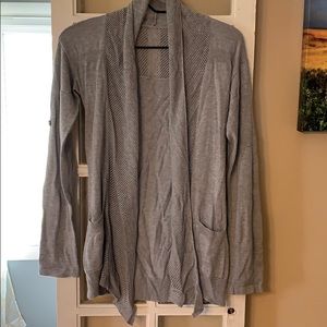 Athleta Fishnet Cardigan Small